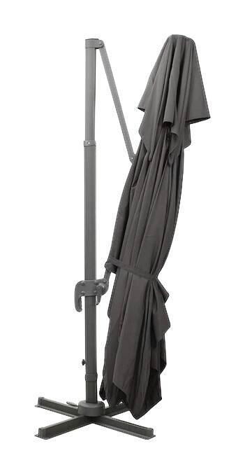 vidaXL Ampelschirm anthrazit Stoff B/H/T/L: ca. 300x274x300x400 cm