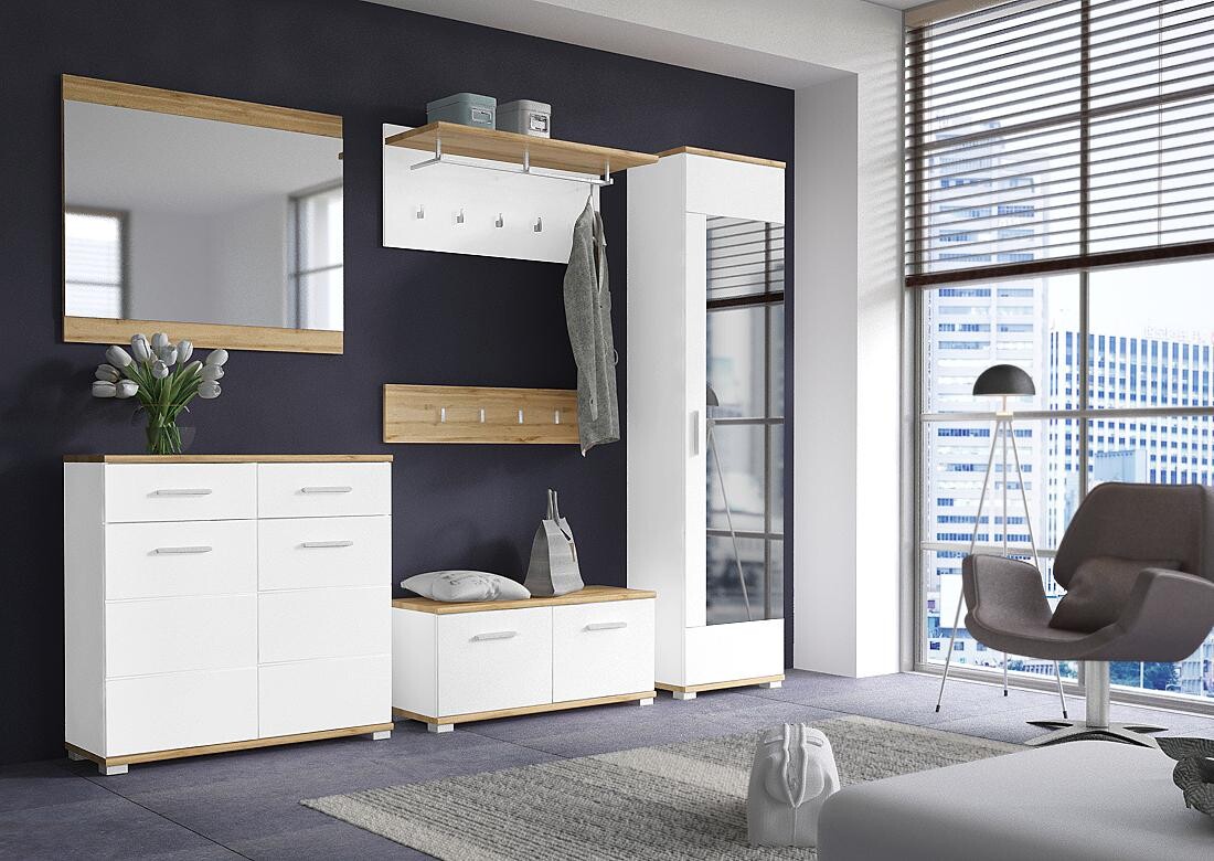 Wandspiegel Hola Eiche Wotan Nachbildung B/H/T: ca. 90x77x7 cm