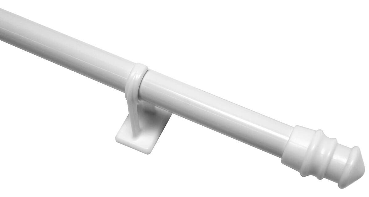 ondeco Bistrostange aura weiß Metall ausziehbar von ca. 55 bis 85 cm 1 Läufe