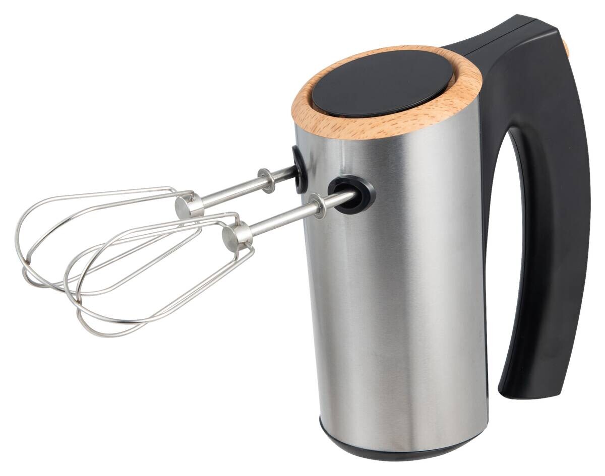 BERGNER Handmixer schwarz silber B/H/L: ca. 10x17,3x20 cm