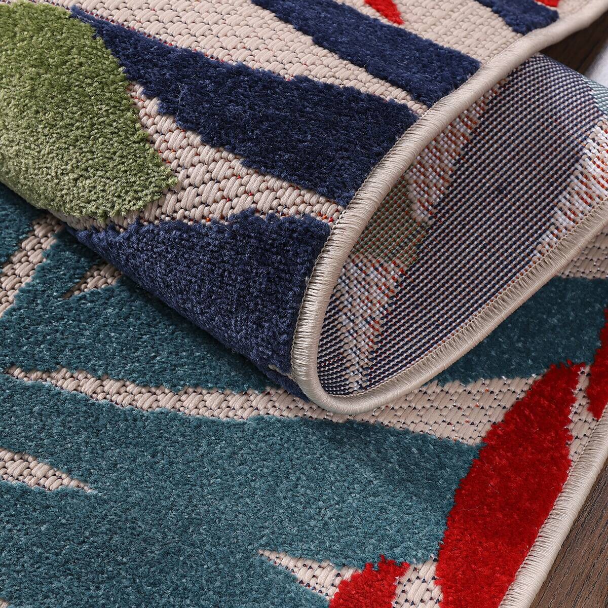 Sanat Outdoorteppich FLORAL bunt B/L: ca. 120x170 cm