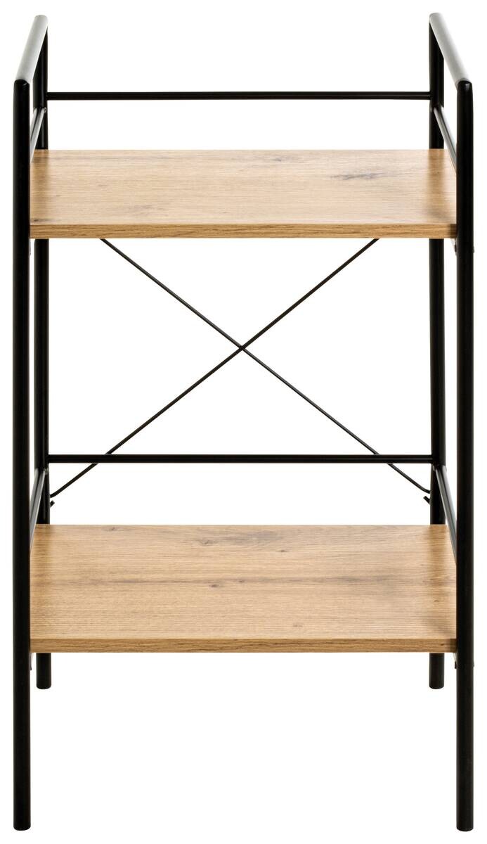 Regal Eiche Nachbildung schwarz B/H/T: ca. 34x62x27 cm