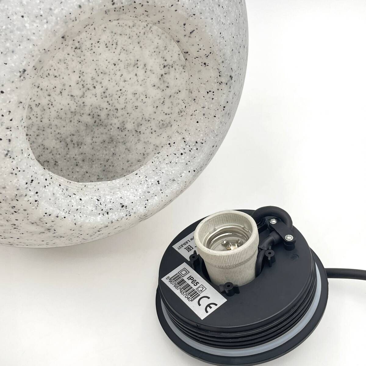 Außenleuchte stein B/H: ca. 30x30 cm