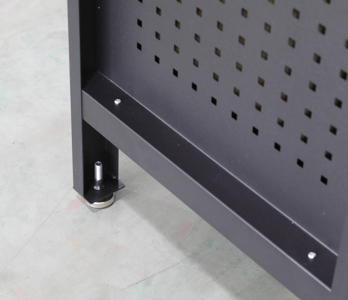 Feistos Werkbank Heros schwarz Stahl B/H/L: ca. 169x87x60 cm