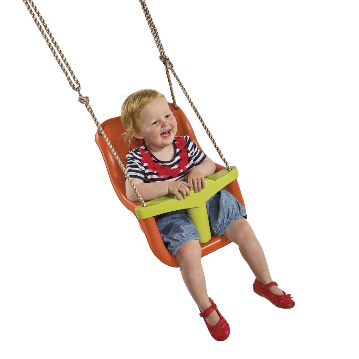 AXI Baby Schaukelsitz grau B/H/L: ca. 36,6x39x49 cm