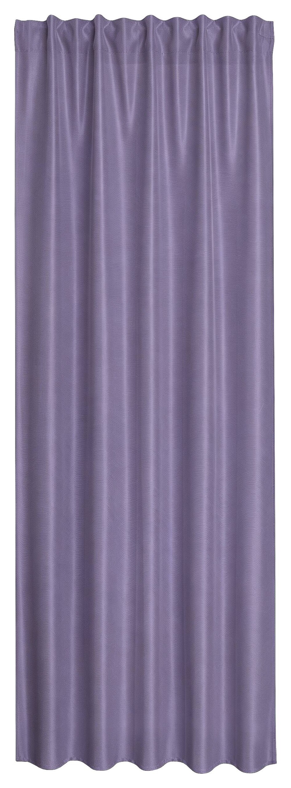silver edition Kombivorhang Lorena lavendel 100% Polyester B/L: ca. 140x245 cm
