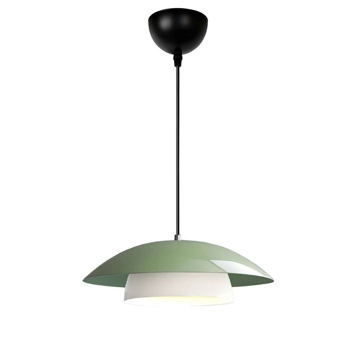 Opviq Pendelleuchte minze Metall B/H/T/L/D: ca. 36x100x36x36x36 cm E27 1 Brennstellen