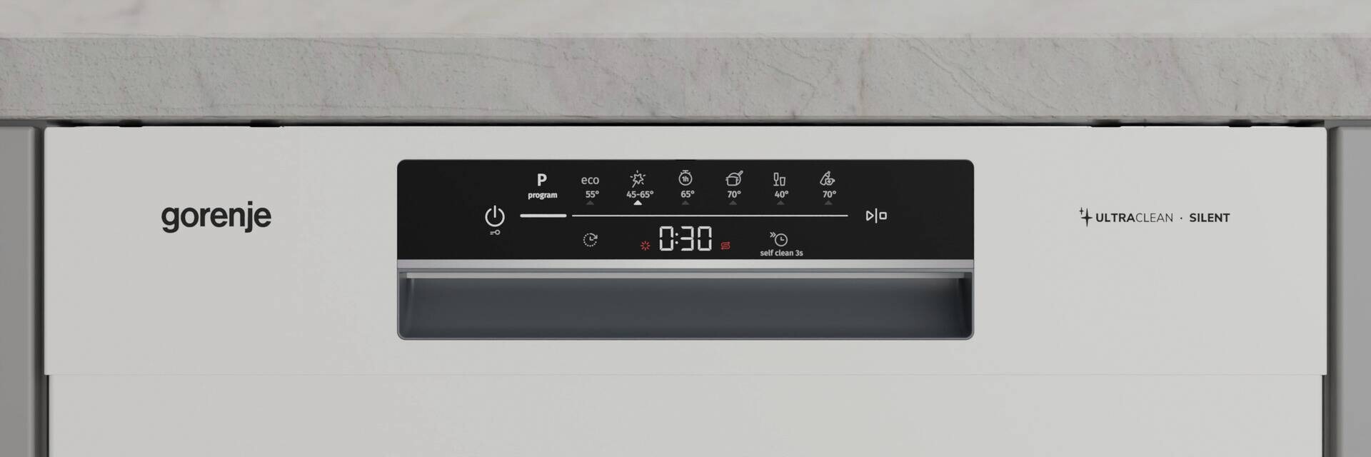 Gorenje Unterbau-Geschirrspüler GU642D90W weiß B/H/L: ca. 59,9x84,5x59,7 cm