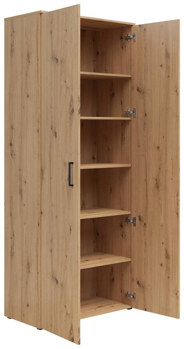 Schrank Multi-Stauraum Typ 37 anthrazit B/H/T: ca. 80x195x40 cm | anthrazit | 80,00/195,00/40,00 cm