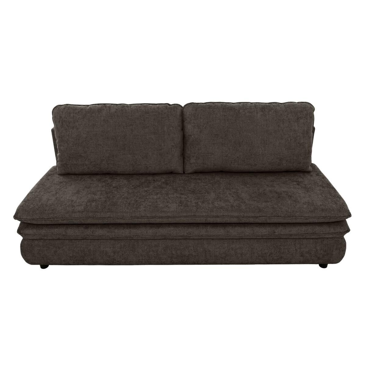 Schlafsofa Mocca Microfaser B/H/T: ca. 200x89x85 cm