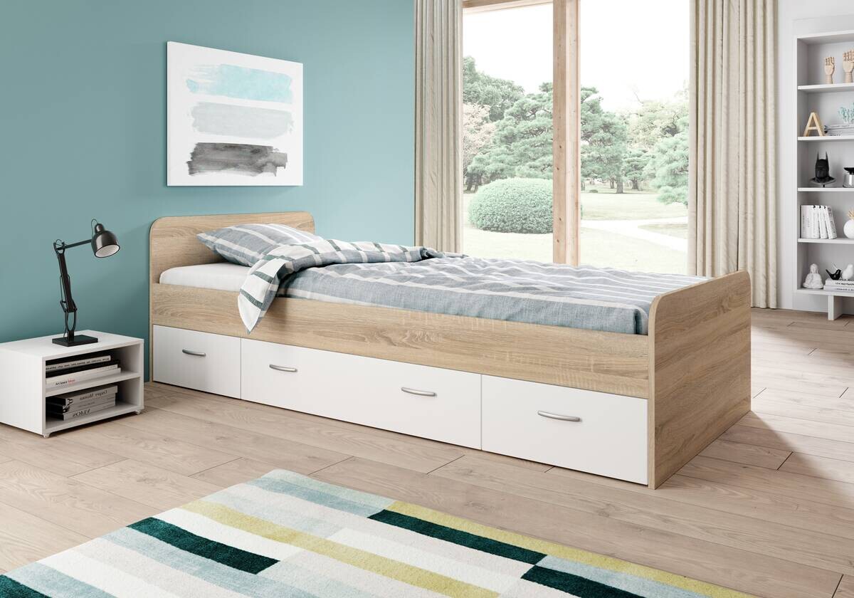 Jugendbett Eiche Sonoma Nachbildung