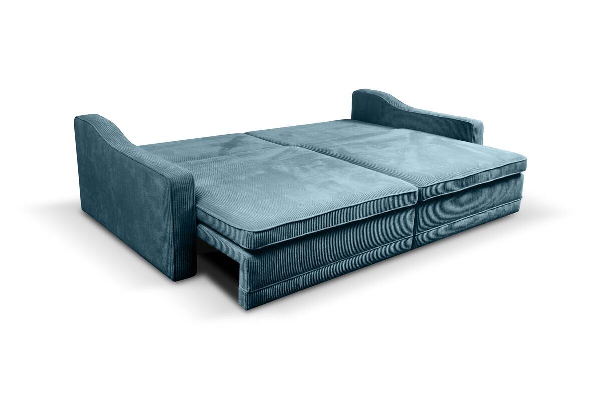 Big Sofa Evora türkis Microfaser B/H/T: ca. 276x71x137 cm
