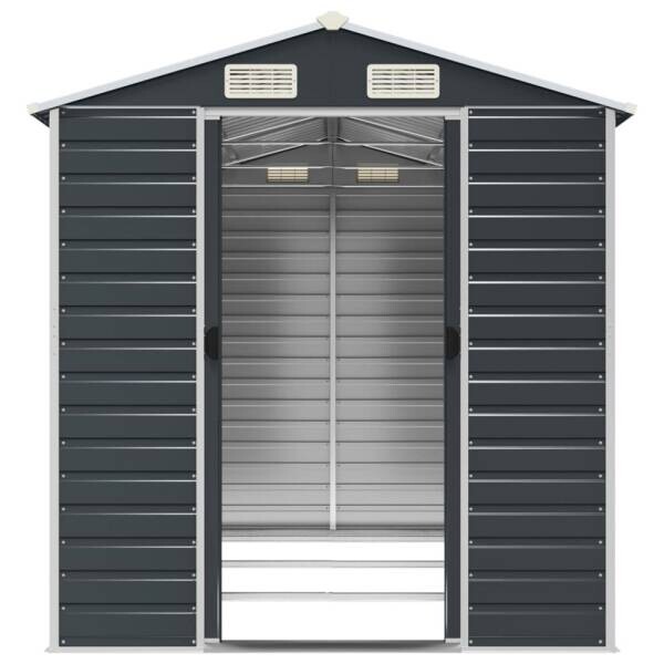 vidaXL Gartenhaus anthrazit B/H/T: ca. 191x198x300 cm