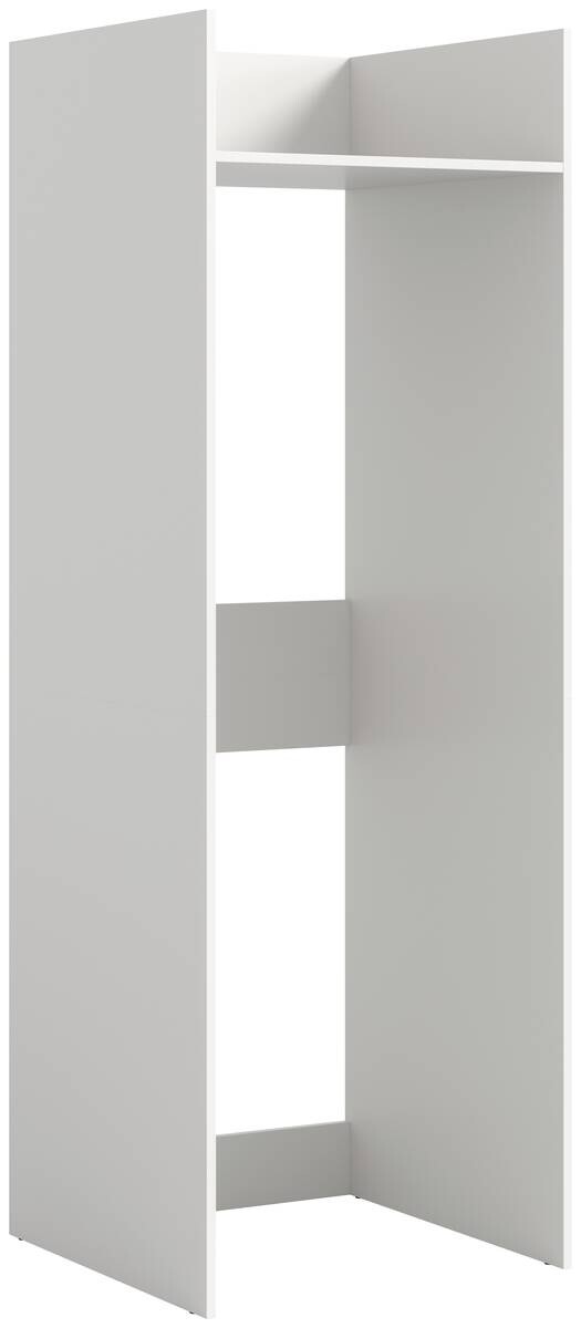 Waschmaschinenumbauschrank Free weiß B/H/T: ca. 66x196x66 cm