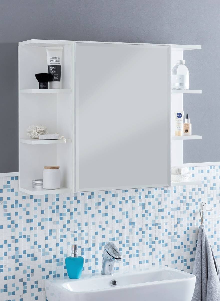 Hängeschrank weiß Spanplatte B/H/T: ca. 80x64x20 cm
