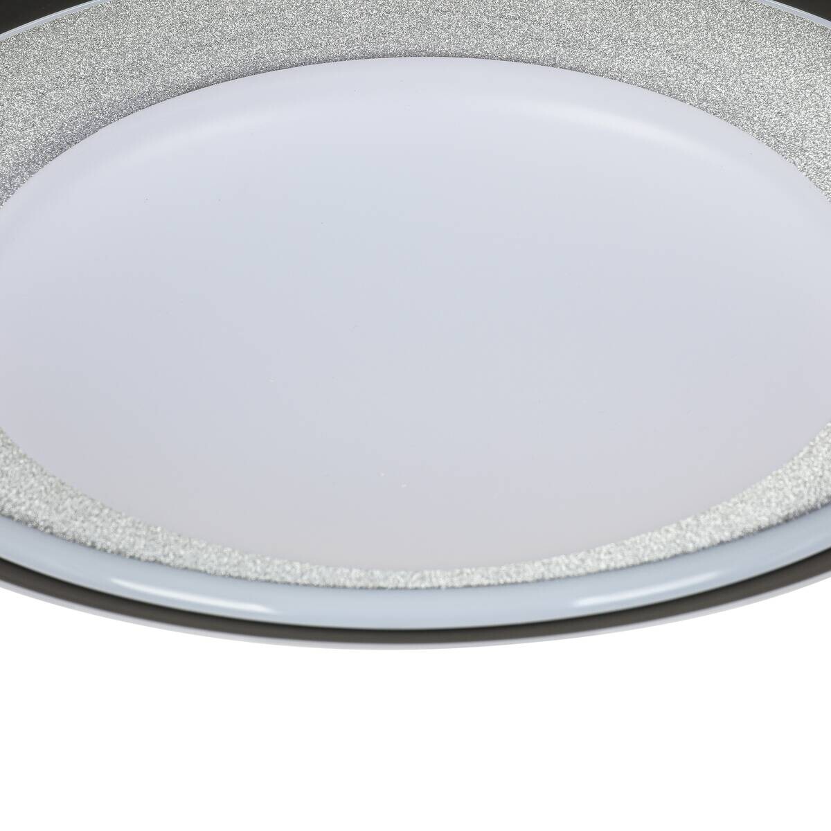 Nolo LED-Deckenleuchte silber schwarz Kunststoff T/D: ca. 9x40 cm