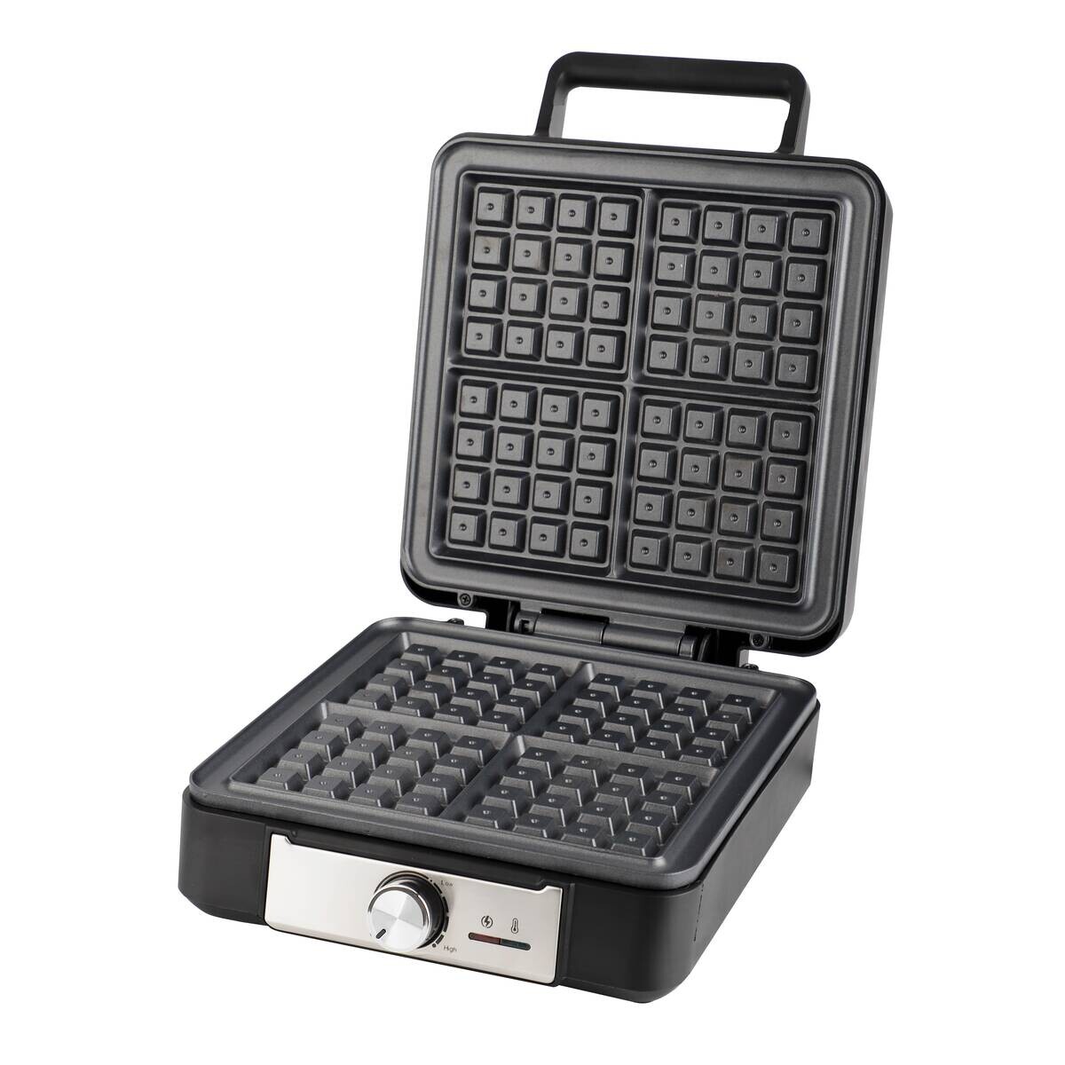 Emerio Waffelautomat WM-132235 Edelstahl Edelstahl B/H/L: ca. 24,3x11,3x31,9 cm
