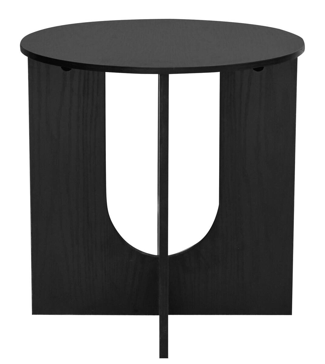 Beistelltisch Timo schwarz MDF H/D: ca. 40,5x40 cm
