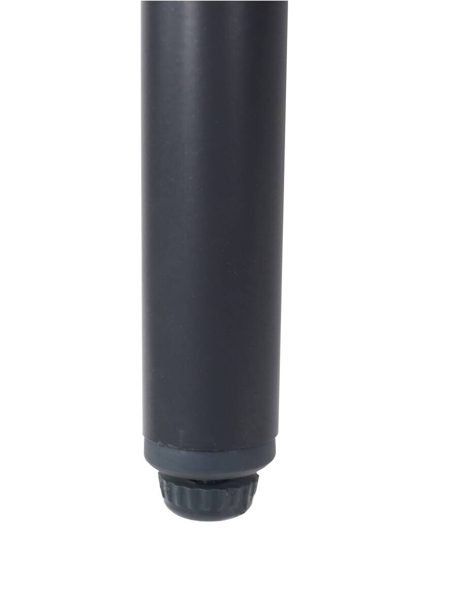 VCM Gartentisch Sumila schwarz Stahl B/H/L: ca. 80x72x55 cm