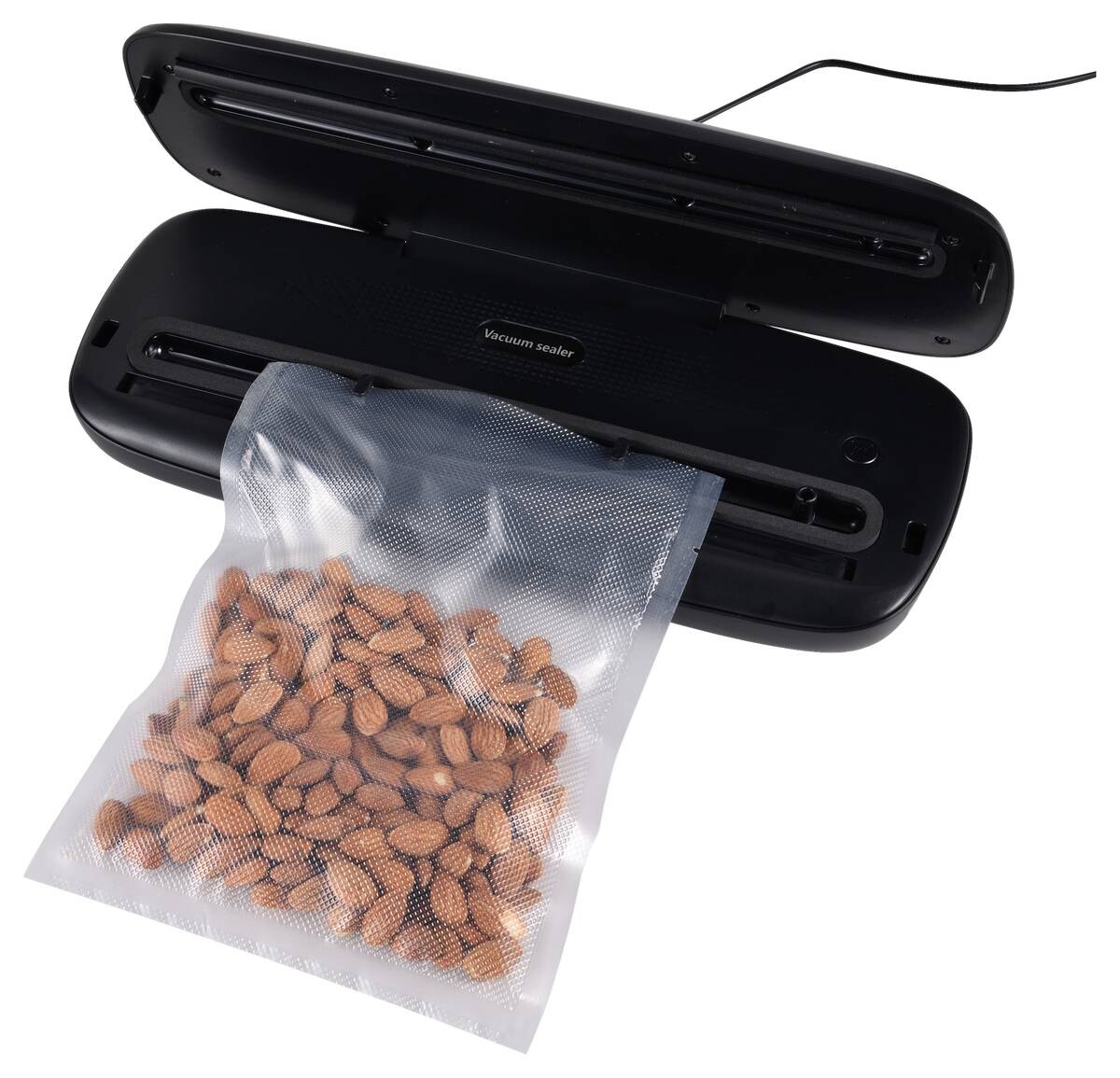 MASTERPRO Vakuumierer BGMP-9080 Foodies silber schwarz Kunststoff Edelstahl B/H/T: ca. 37x7x15 cm ca. 130 W