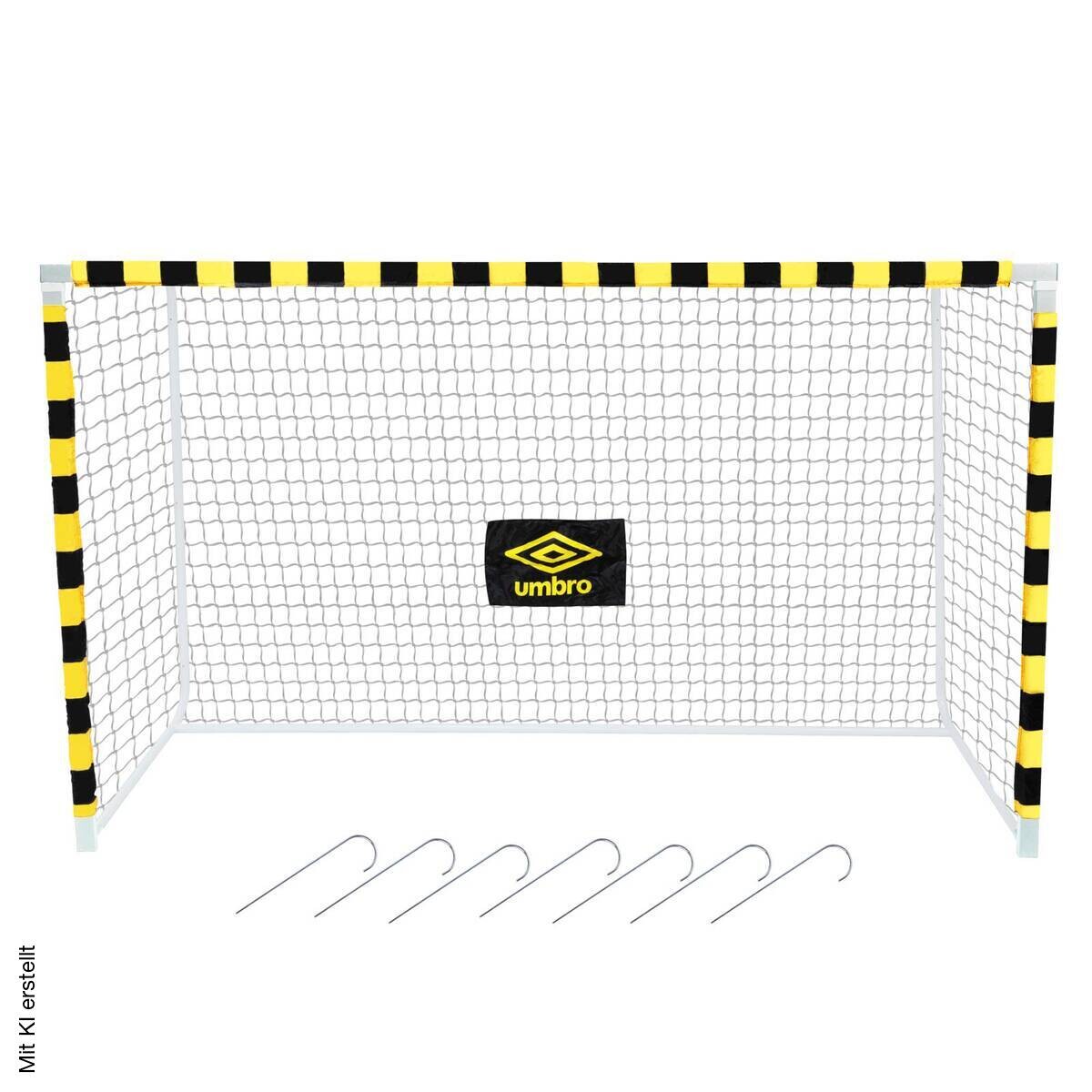 Fußballtor schwarz B/H/T: ca. 300x200x110 cm