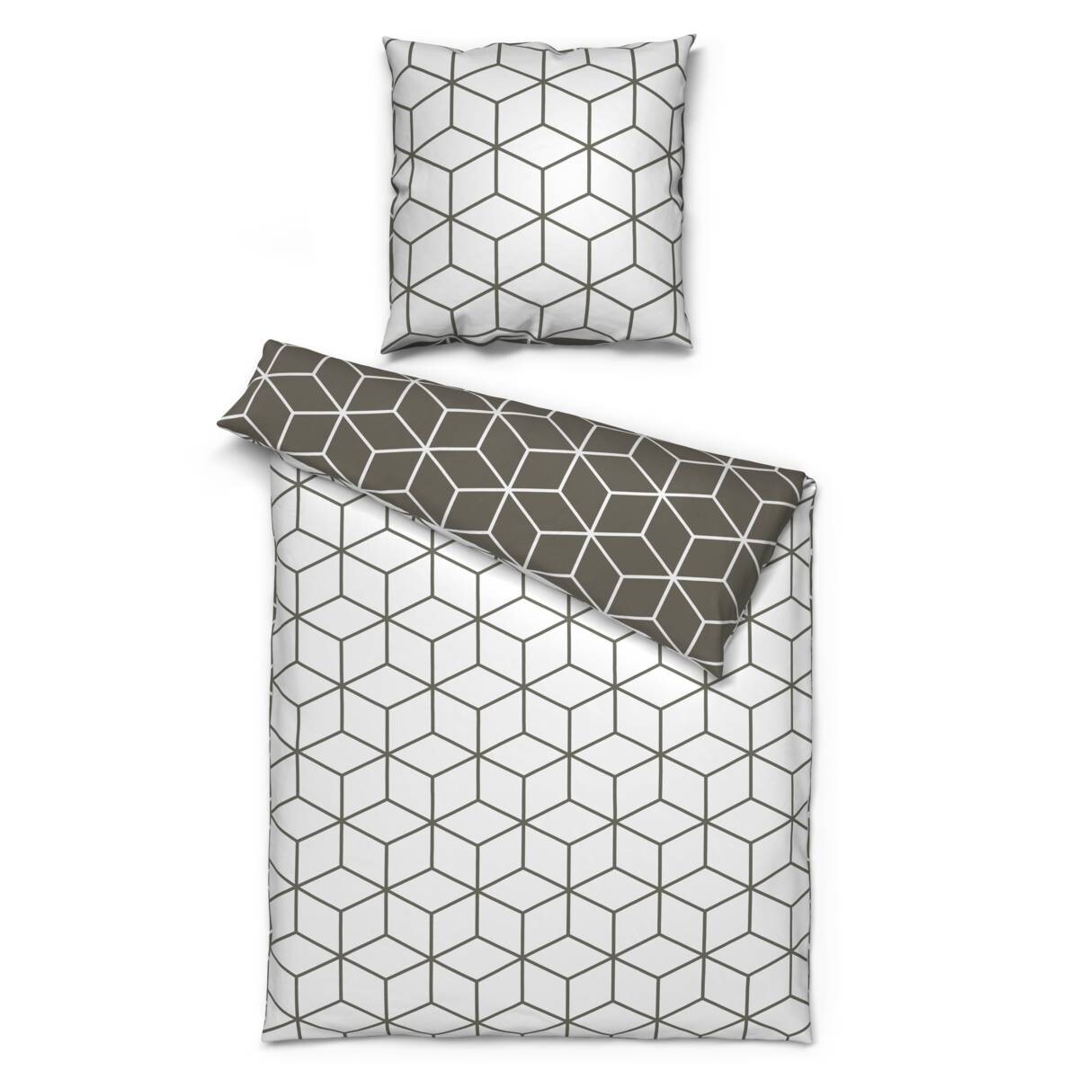 Baumwoll Wende Bettwäsche Renforce