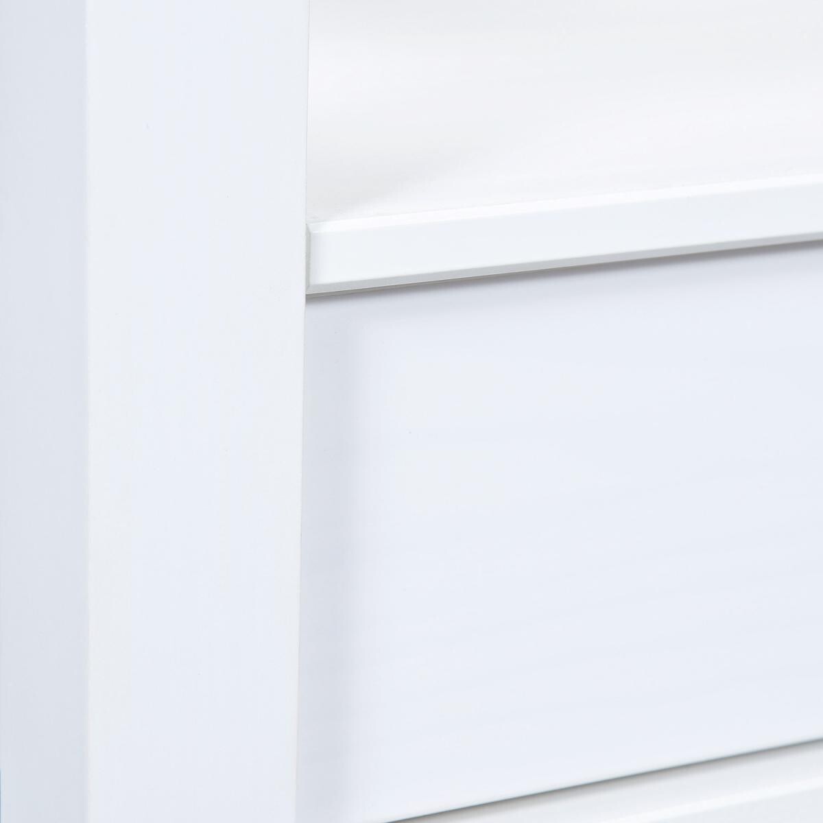 Inter Link Couchtisch Provence weiß Kiefer B/H/T: ca. 115x45x60 cm