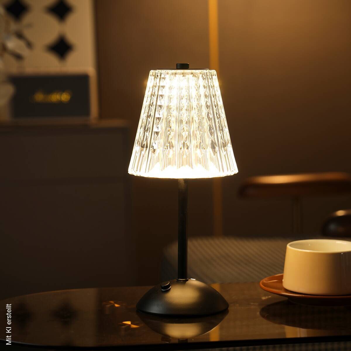 POCOline LED-Tischleuchte Raja B/H/L: ca. 13x29x13 cm