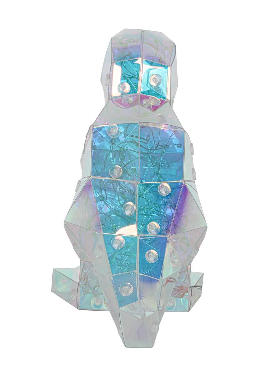 Nolo LED-Dekoleuchte Dino transparent pearl B/H/T: ca. 18,5x15x8 cm