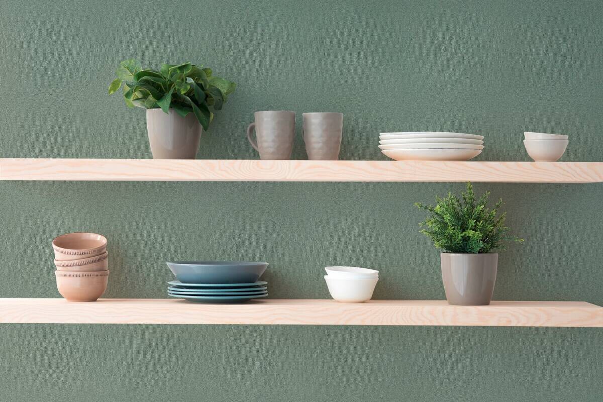 A.S.Creation Vliestapete grün B/H/D: ca. 53x1005x9,3 cm