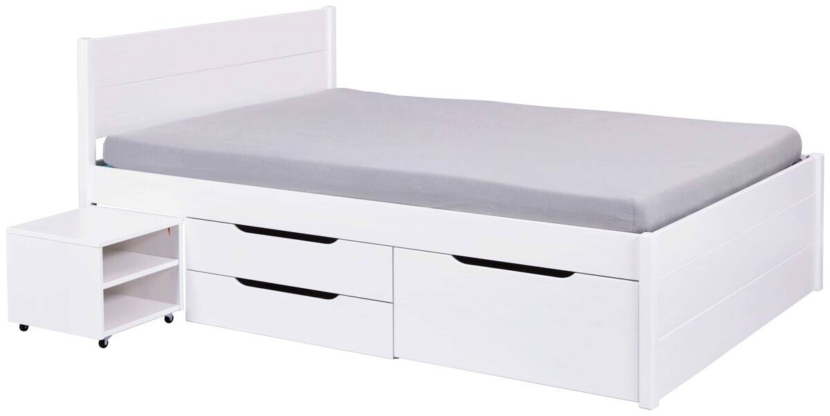 Funktionsbett Efetivo weiß