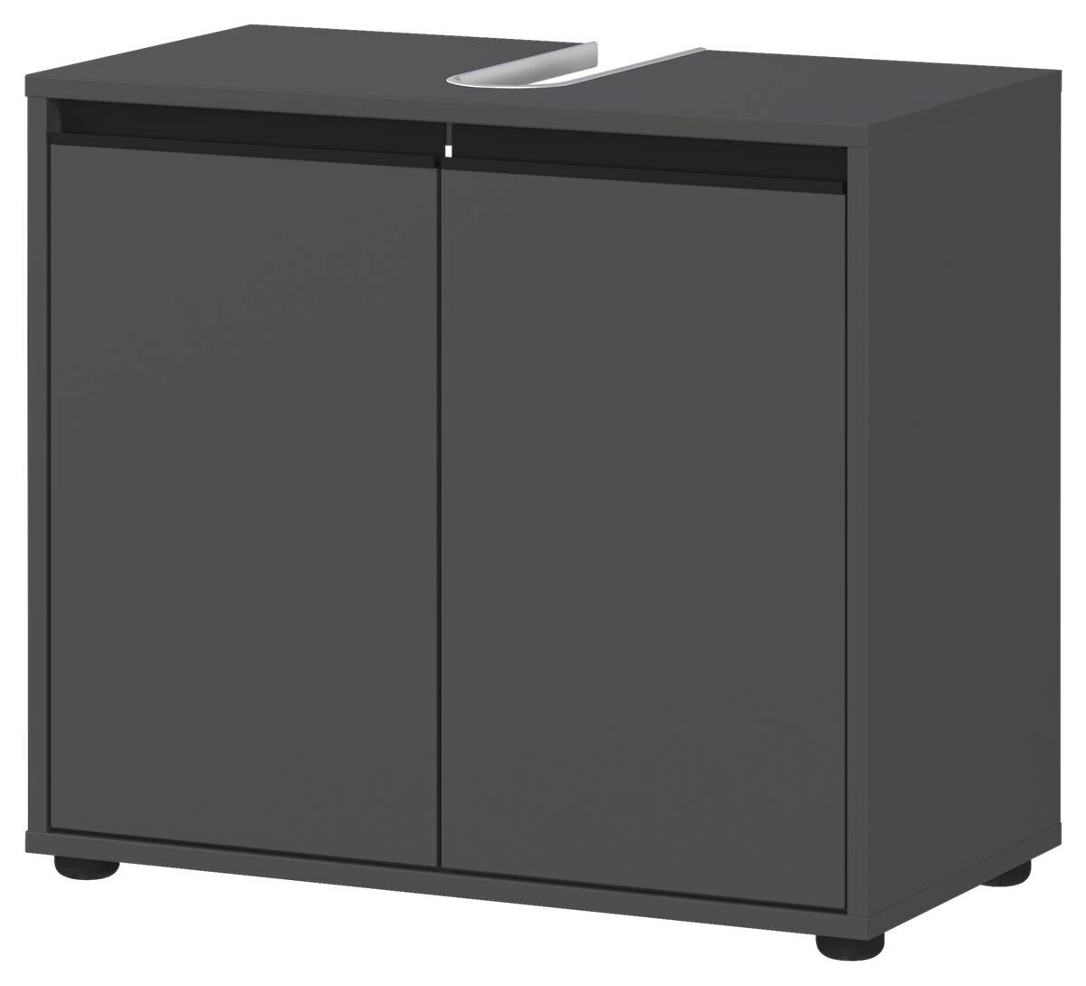 Waschbeckenunterschrank 2200-547 Graphit B/H/T: ca. 63x55x34 cm