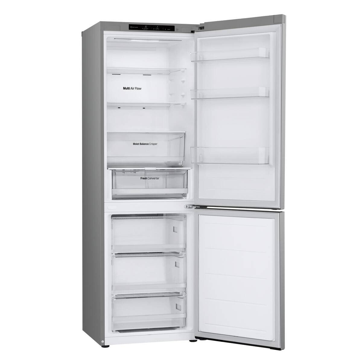LG Kühl-/Gefrierkombination GBV3100DPY silber B/H/T: ca. 59,5x186x68,5 cm
