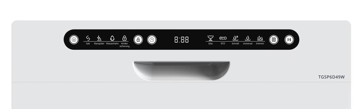 POCOline Tischgeschirrspüler TGSP6D49W weiß B/H/T: ca. 55x45x50 cm
