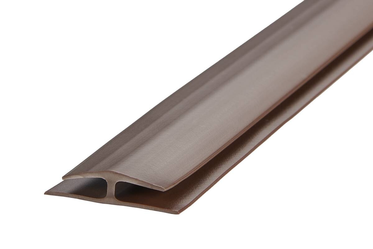 Einschubprofil braun B/L: ca. 3,2x100 cm pro Stück