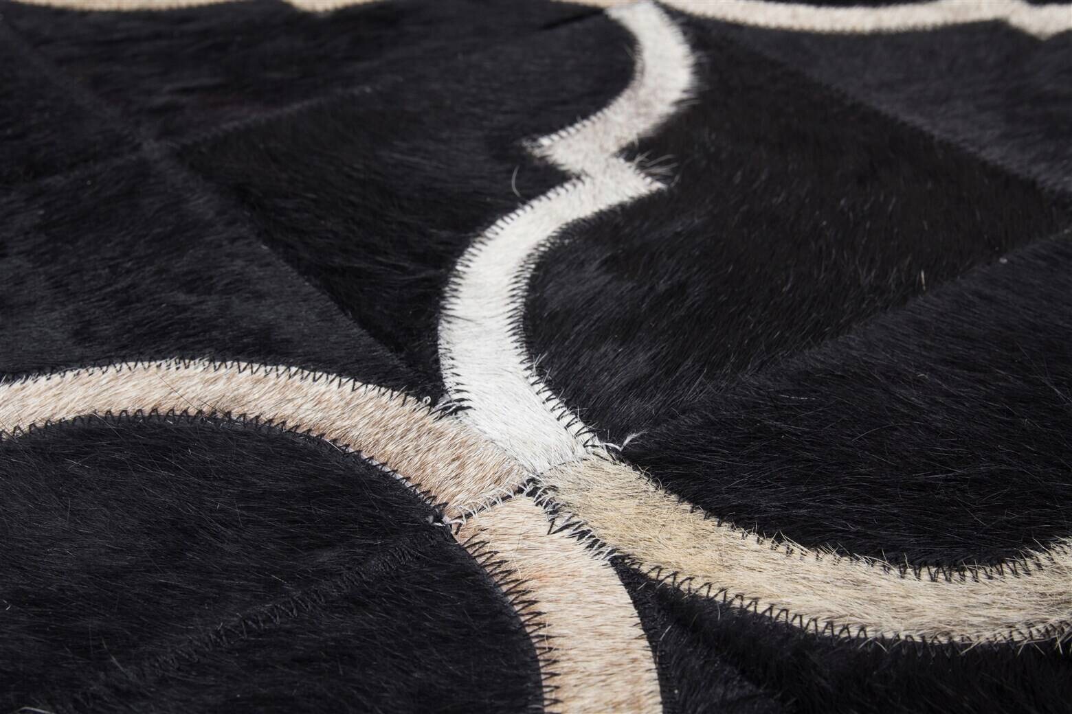 Kayoom Flachflorteppich Lavish 310 schwarz B/H/L: ca. 120x0,8x170 cm