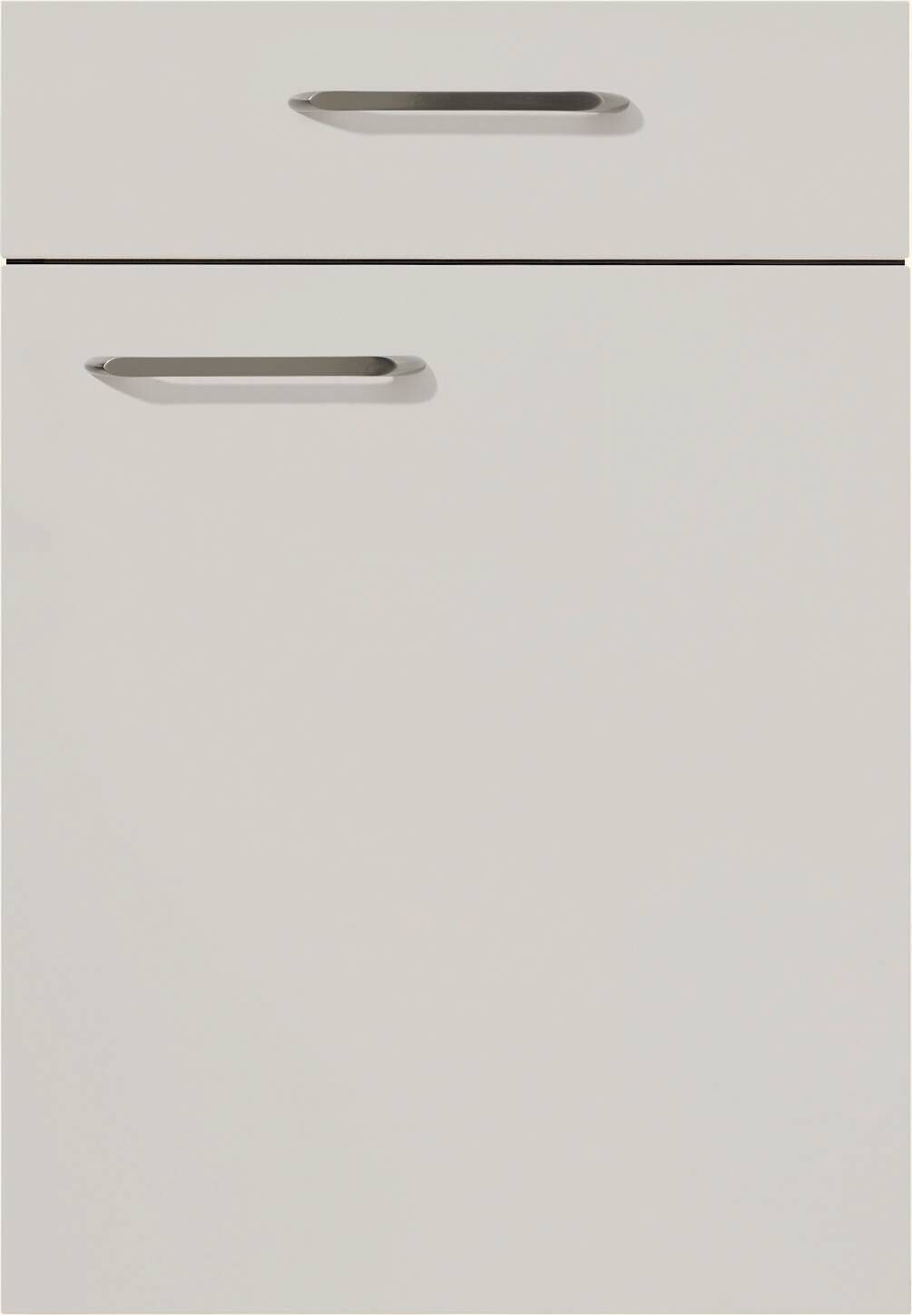 nobilia Küchenblock Laser Schwarzbeton strukturiert Nachbildung B/H/T: ca. 305x215x60 cm