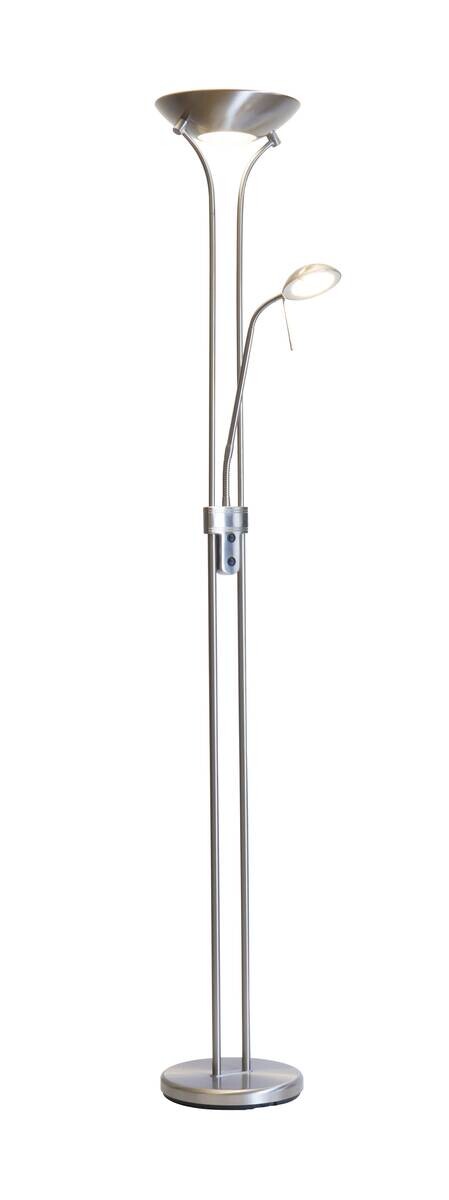 POCOline Stehlampe Lobo nickel Metall Acryl H/D: ca. 173x26 cm