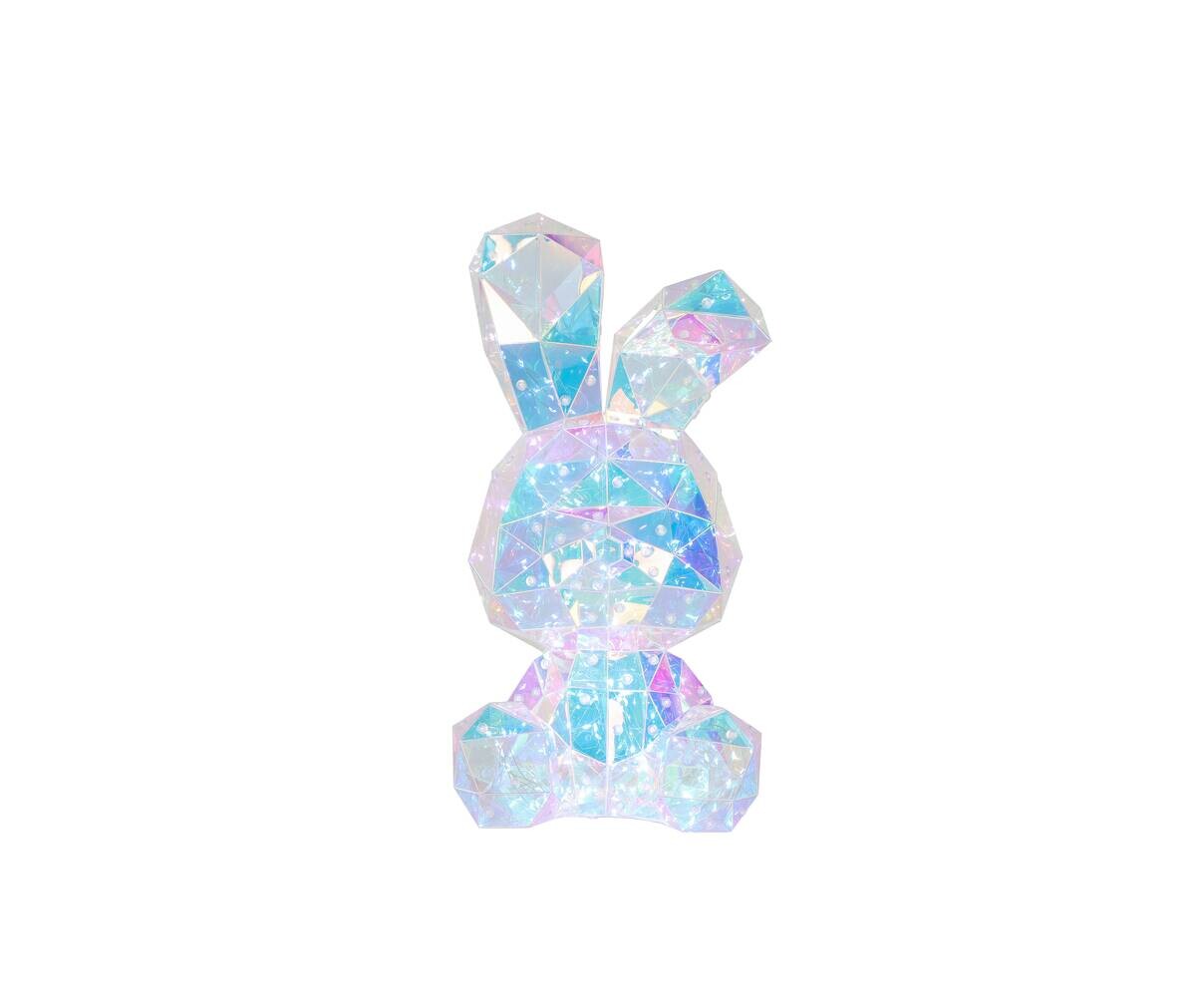 Nolo LED-Dekoleuchte Hase transparent