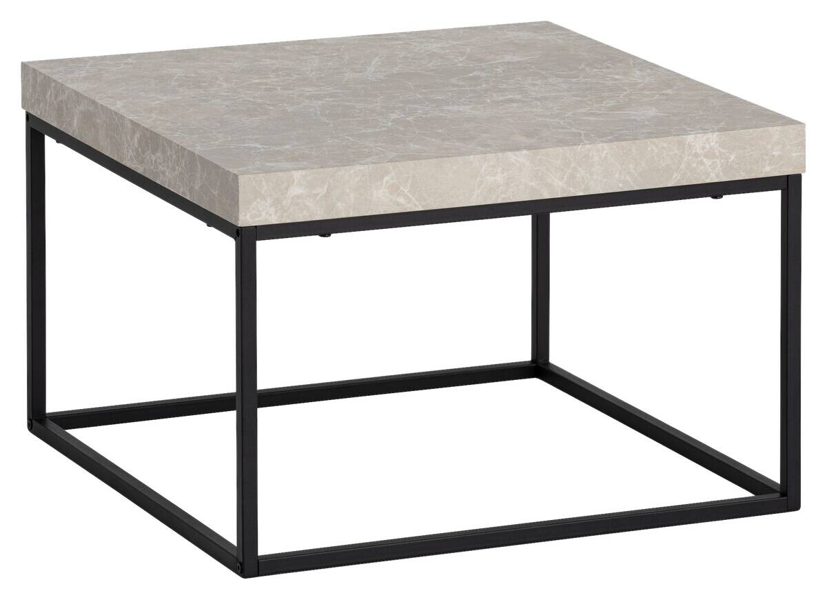 Wohnling Couchtisch Sandgrau B/H/T: ca. 60x38x60 cm