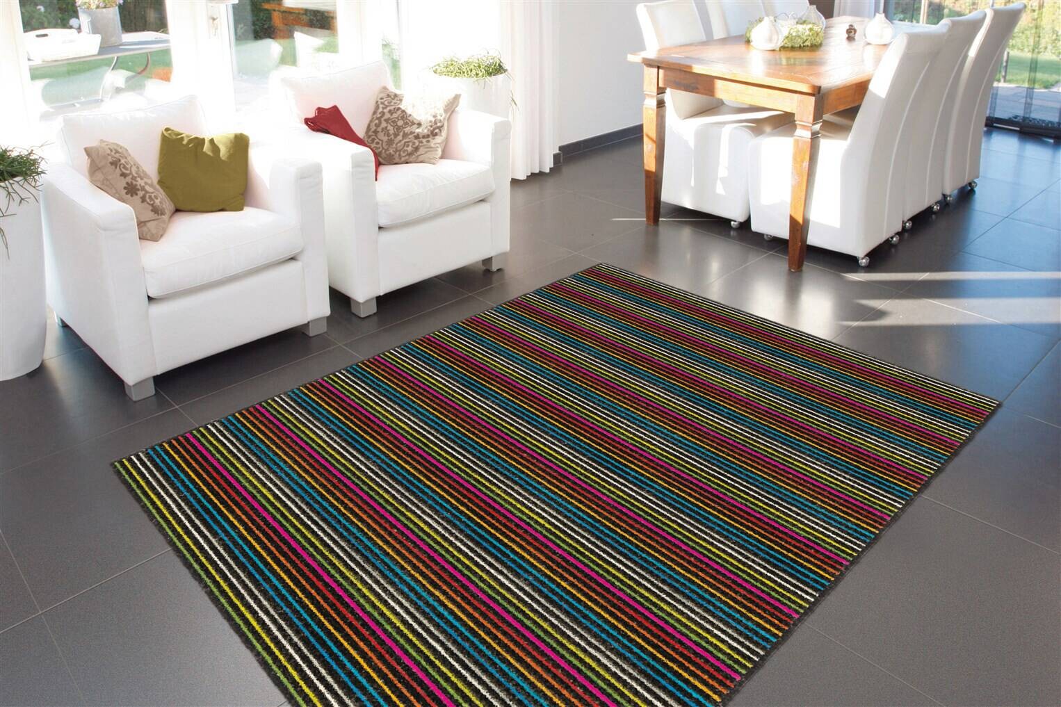 Arte Espina Kurzflorteppich Jazz 8109 mehrfarbig B/L: ca. 120x180 cm