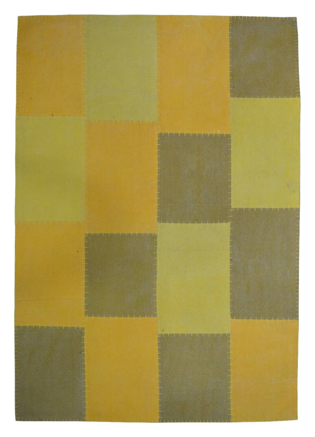 Kayoom Kurzflorteppich Lyrical 110 gelb B/L: ca. 160x230 cm