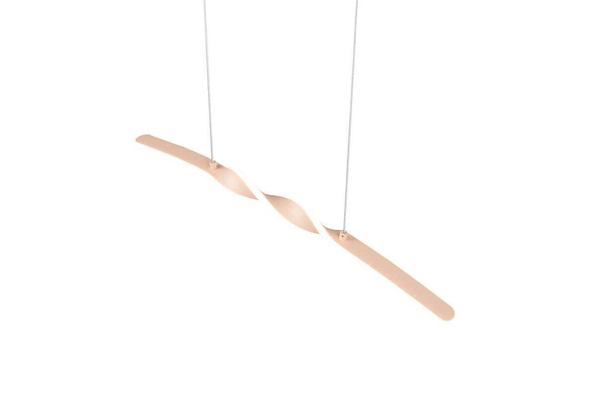 Reality LED Pendelleuchte Ginko sand Metall B/H/T: ca. 79x15x9 cm 1 Brennstellen