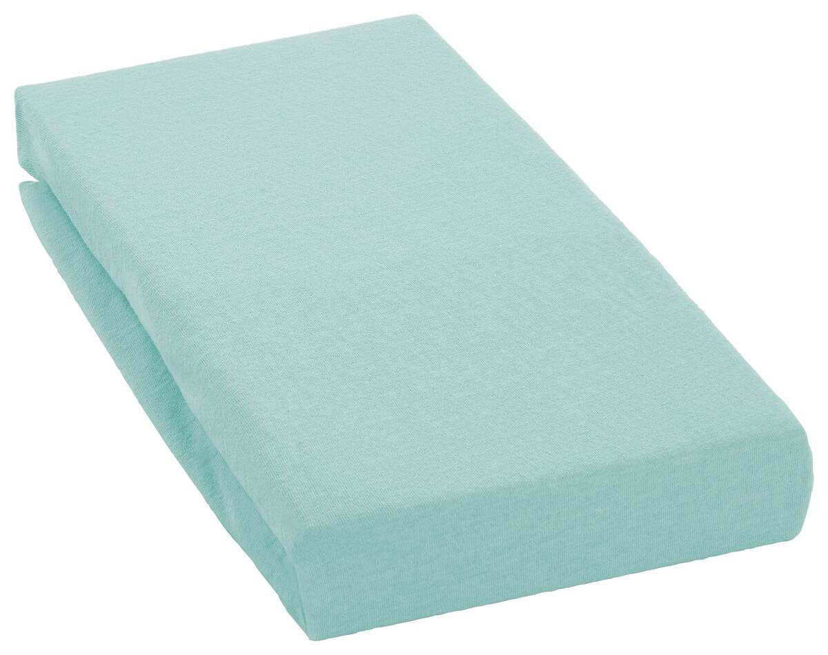 Jersey Spannbetttuch mint 50% Baumwolle, 50% Polyester B/L: ca. 100x200 cm