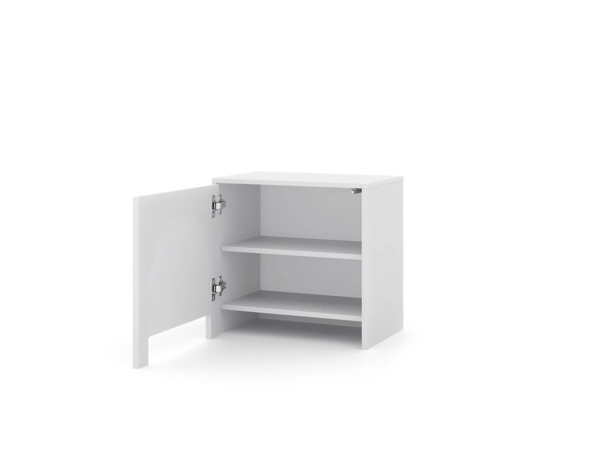 Nachtkonsole ARCO weiß B/H/T: ca. 50x49x35 cm