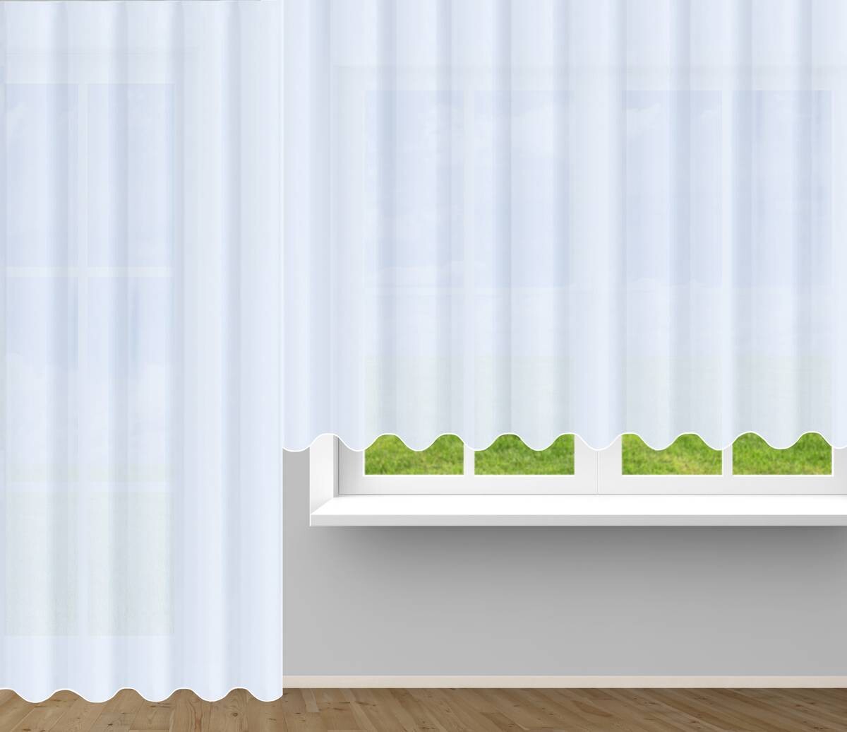 Sensation Fertigstore Stella weiß B/L: ca. 300x245 cm