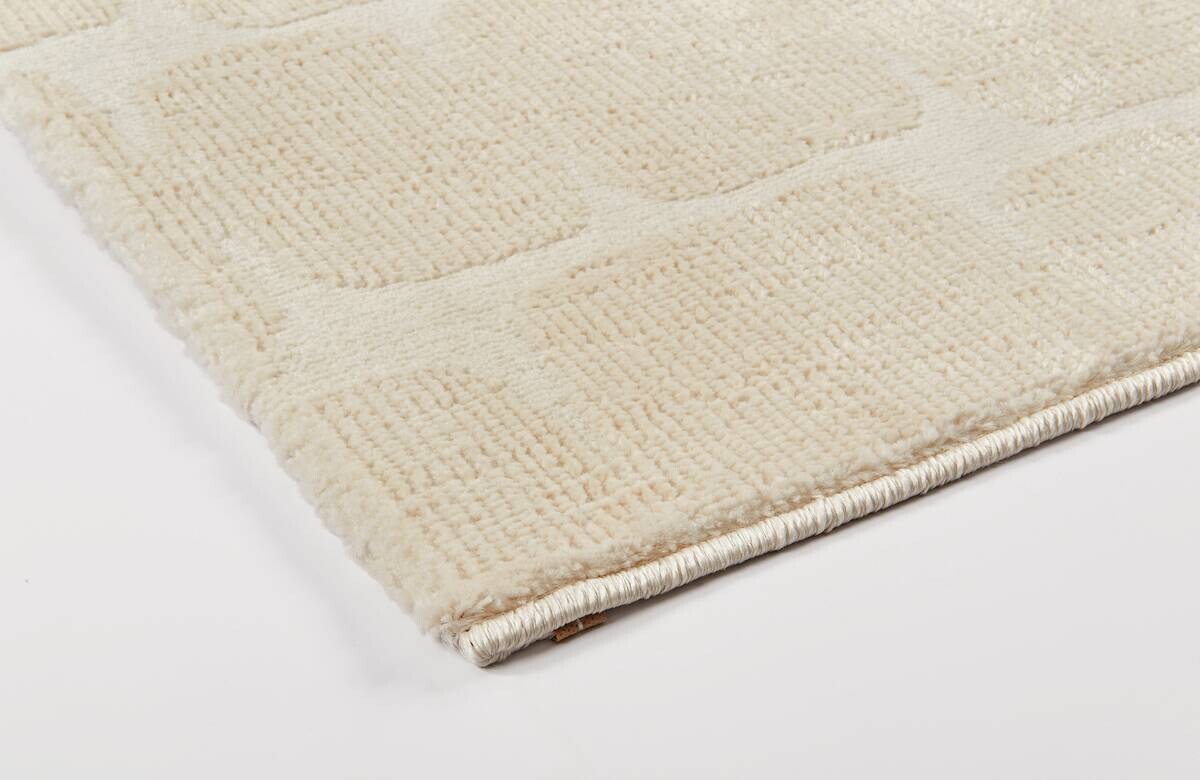 Webteppich Costa creme B/L: ca. 80x150 cm