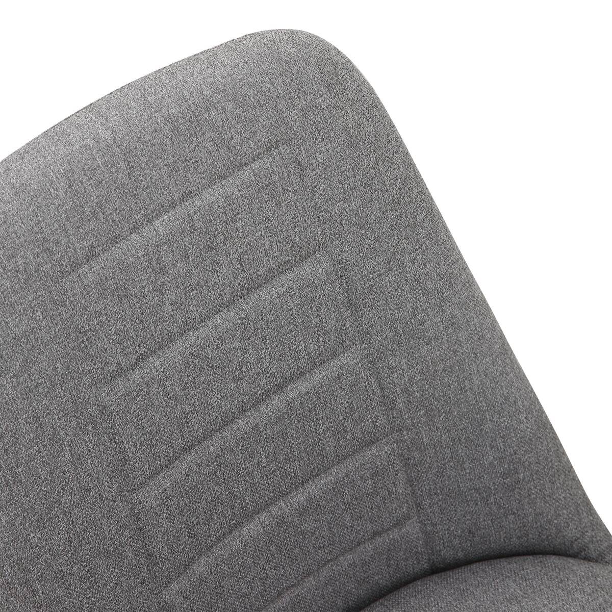 Stuhl CORA grau Microfaser B/T: ca. 56,5x85 cm