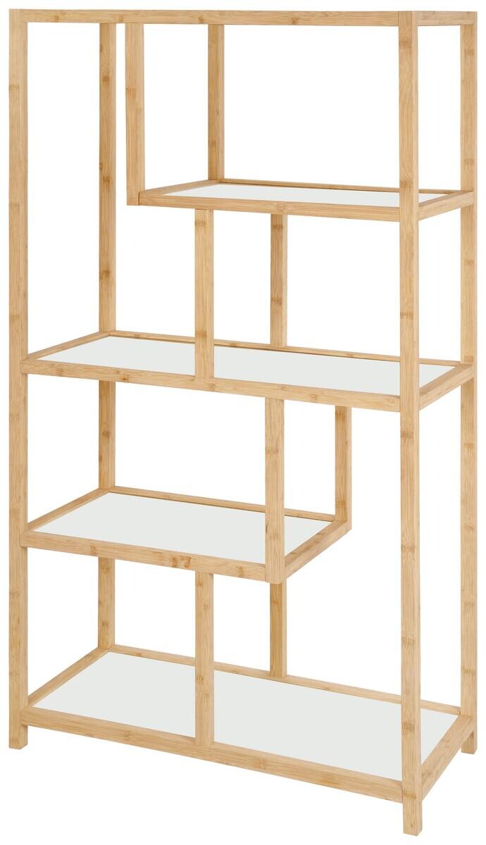 Standregal Holzoptik B/H/T: ca. 77x145,5x34 cm