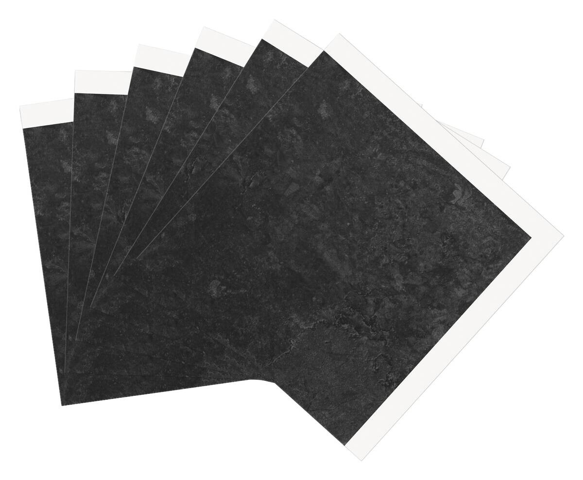 Wandfliese schwarz B/L: ca. 30,5x30,5 cm